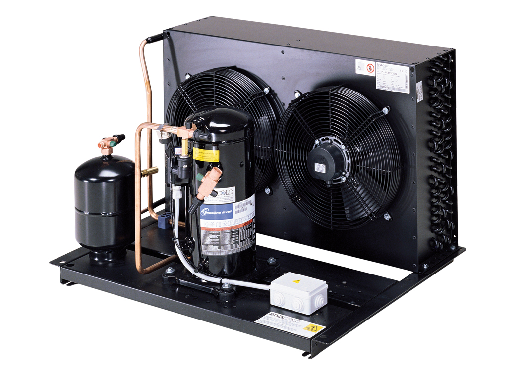 Condensing units with scroll compressors