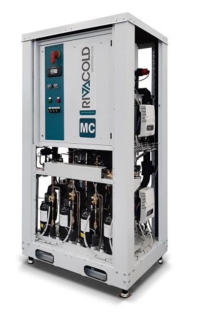 MC - CO2 transcritical booster multi-compressor pack system
