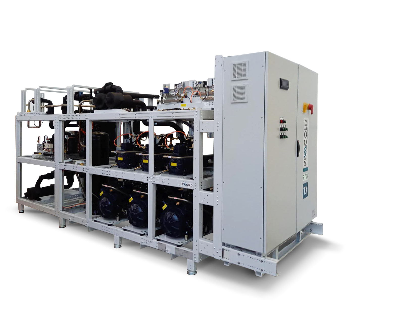TX - CO2 transcritical multi-compressor pack system